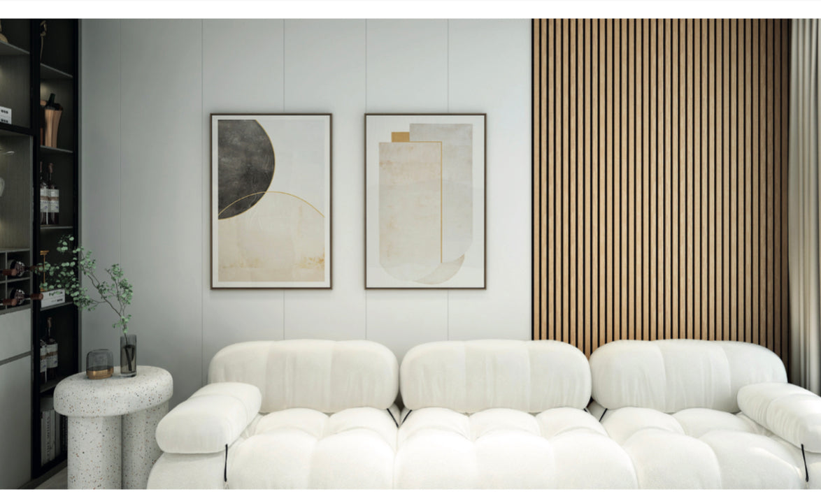 Acoustic Wall Panel - Natural Oak