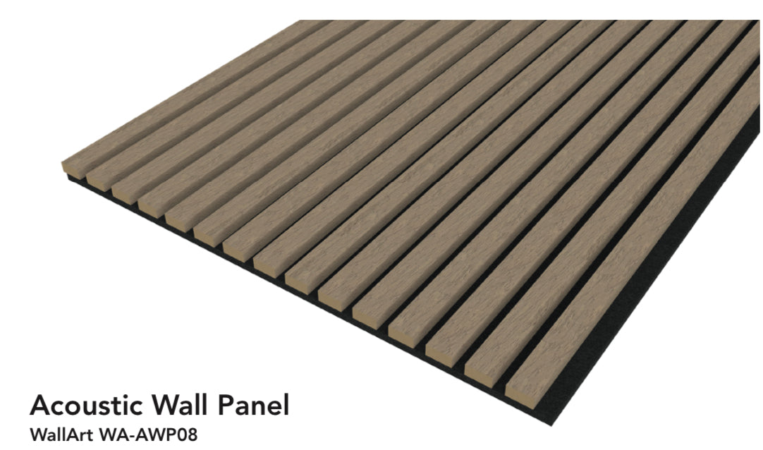 Acoustic Wall Panel - Smokey Oak