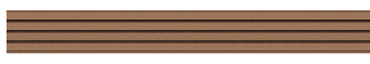 Wall Exterior Panel - Light Oak